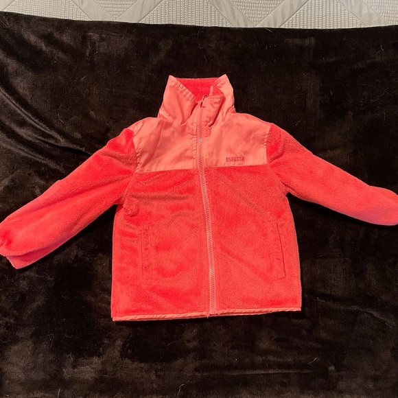 Oshkosh B'Gosh Toddler Girls Zip Up Light Weight Jacket - Picture 1 of 2
